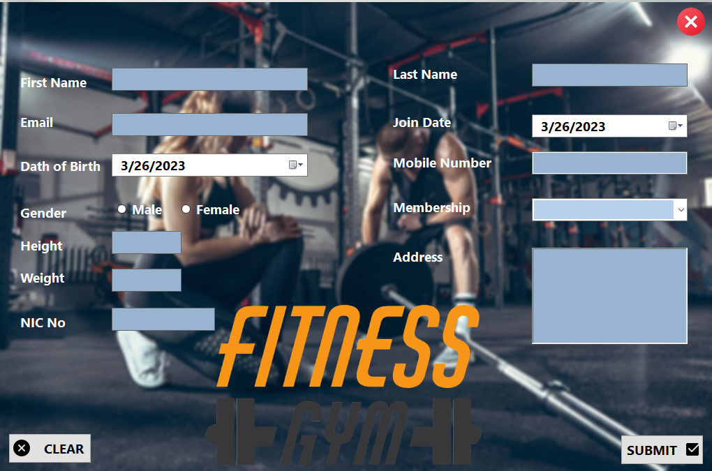 GYM Management System